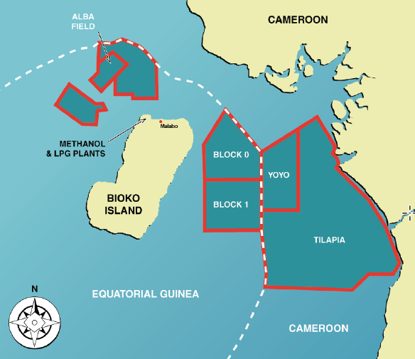 Bloque 1 Costa afuera Guinea Ecuatorial